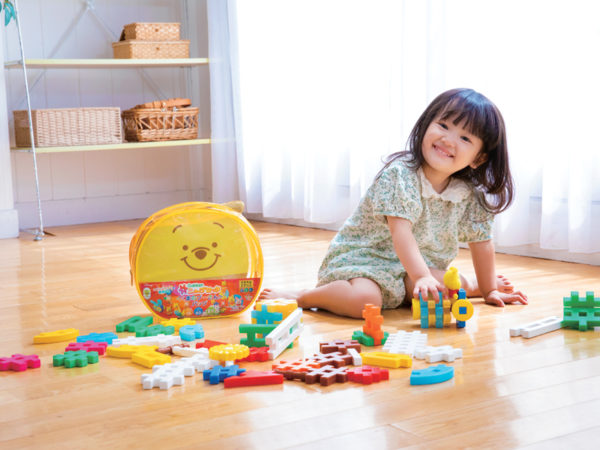 ミッキーの可愛いパズルやプーさんのブロックも！ 学研×ディズニーの知育玩具が登場