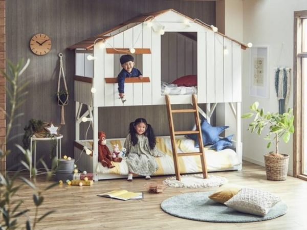 まるで秘密基地!? 子供の夢を叶えるハウス型ベッドが可愛すぎる！