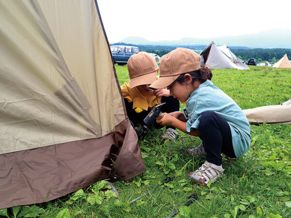 先輩キャンパーが大切にしている子供の学びって？ 自然の中での経験とそのポイント
